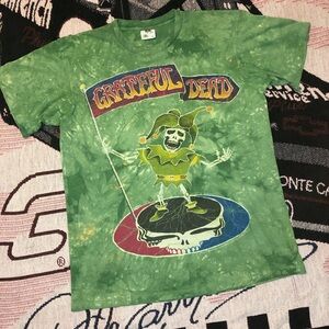 Grateful Dead jester tie dye tee